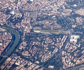 Jenny Chandler: aerial view of Rome