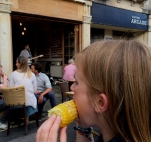 Sweetcorn and chilled music - Clifton Fest' Jenny Chandler Blog