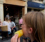 Sweetcorn and chilled music - Clifton Fest' Jenny Chandler Blog